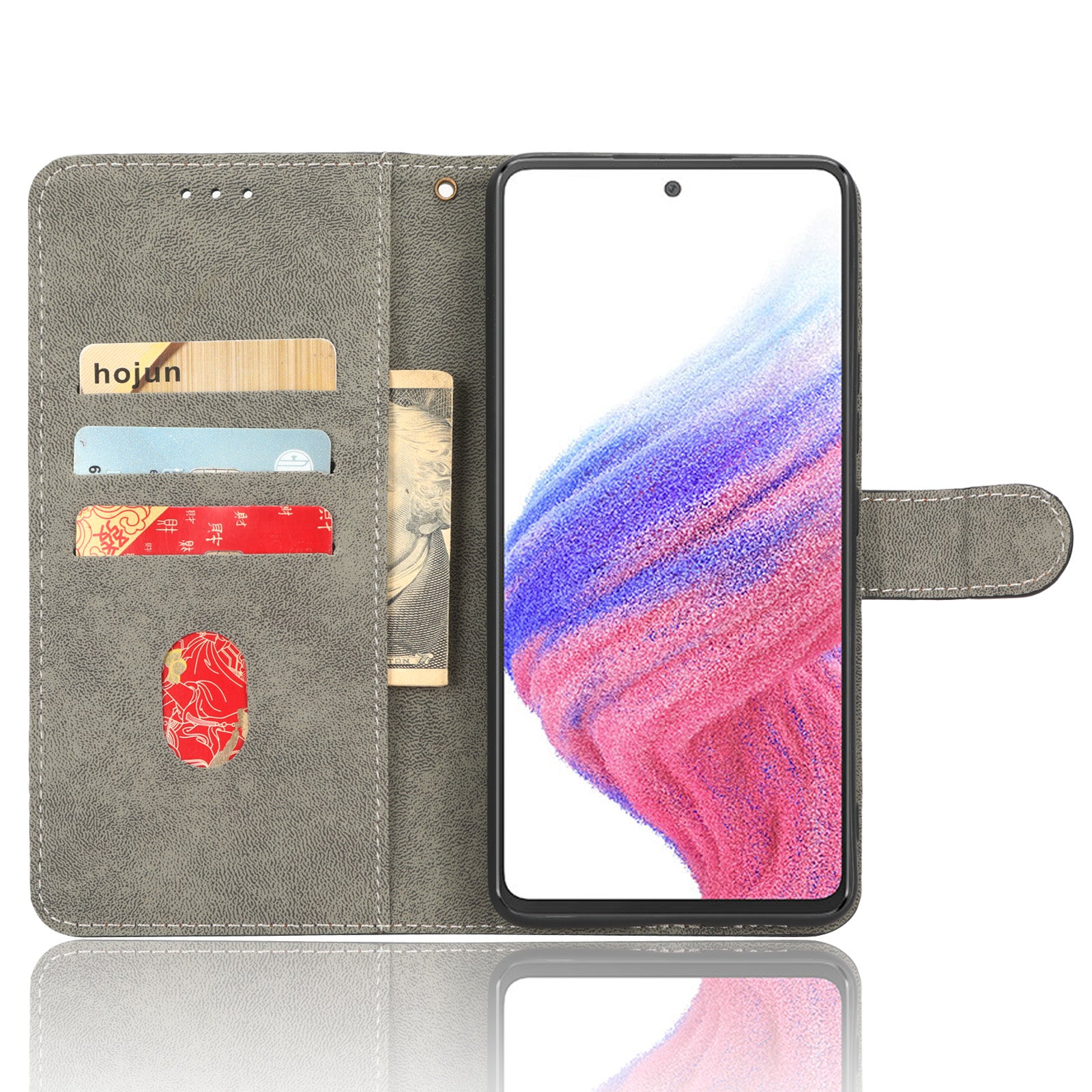 For Samsung Galaxy A53 5G Mobile Phone Case RFID Blocking Stand Wallet Leather Cover with Strap For Samsung Galaxy A53 5G Mobile Phone Case RFID Blocking Stand Wallet Leather Cover with Strap